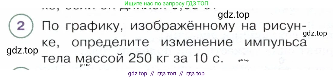 Физика, 9 класс Учебник, авторы: Белага Виктория Владимировна, Воронцова Наталия Игоревна, Ломаченков Иван Алексеевич, Панебратцев Юрий Анатольевич, издательство Просвещение, Москва, 2024, голубого цвета, Часть 1, страница 198, номер 2, Условие