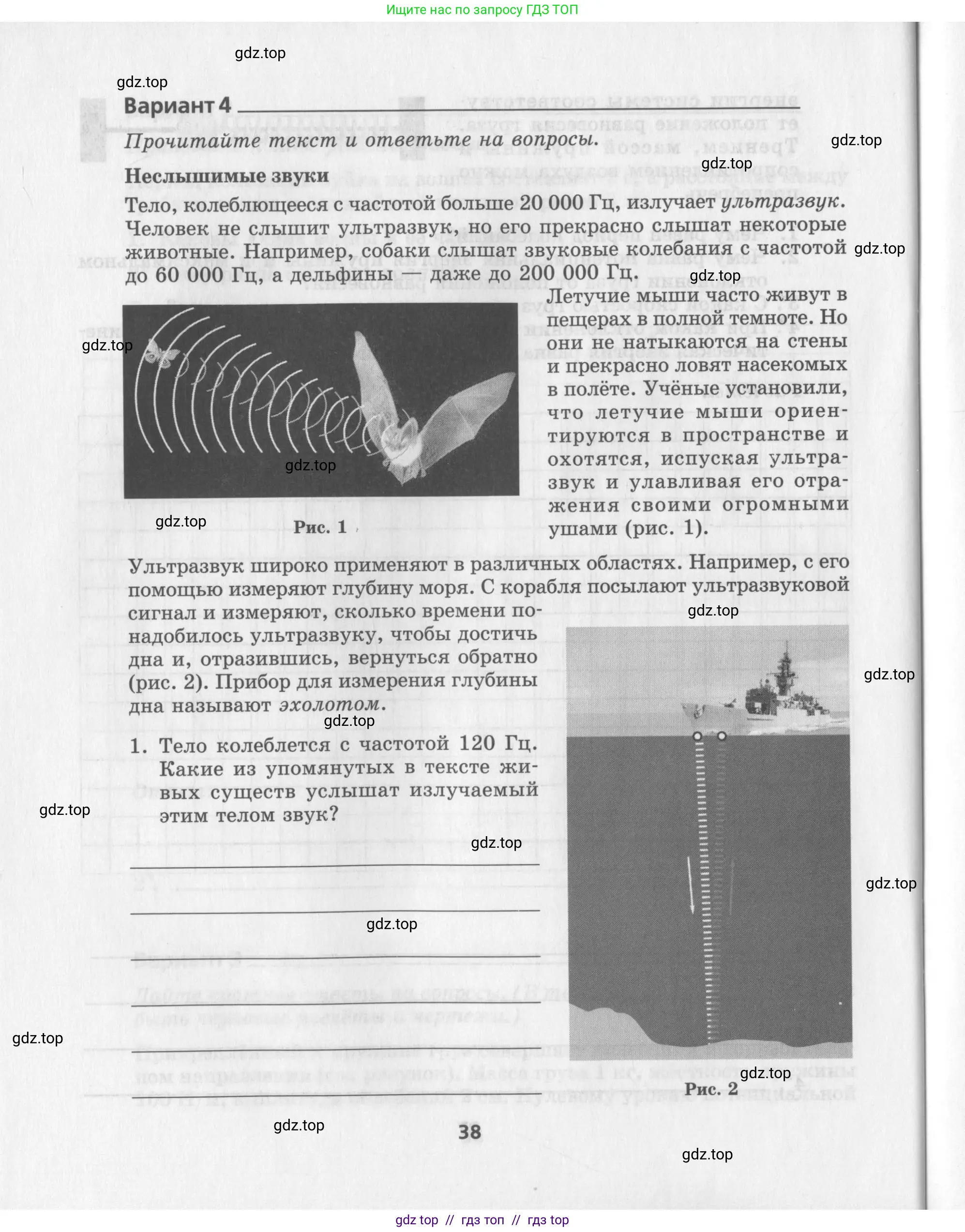 Физика, 9 класс Самостоятельные работы, авторы: Генденштейн Лев Элевич, Орлов Владимир Алексеевич, Никифоров Геннадий Григорьевич, издательство Мнемозина, Москва, 2011, салатового цвета, страница 38
