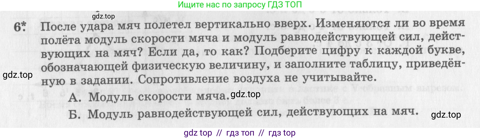 Физика, 9 класс Самостоятельные работы, авторы: Генденштейн Лев Элевич, Орлов Владимир Алексеевич, Никифоров Геннадий Григорьевич, издательство Мнемозина, Москва, 2011, салатового цвета, страница 12, номер 6, Условие