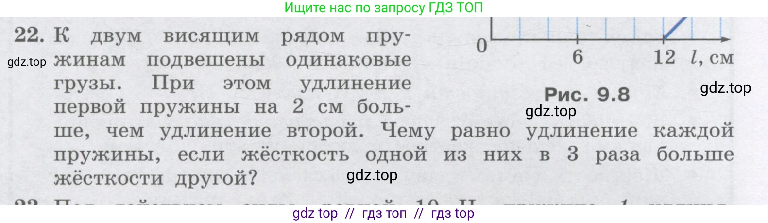 Физика, 9 класс Учебник, авторы: Генденштейн Лев Элевич, Булатова Альбина Александрова, Корнильев Игорь Николаевич, Кошкина Анжелика Васильевна, издательство Бином, Москва, 2016, бирюзового цвета, Часть 1, страница 88, номер 22, Условие