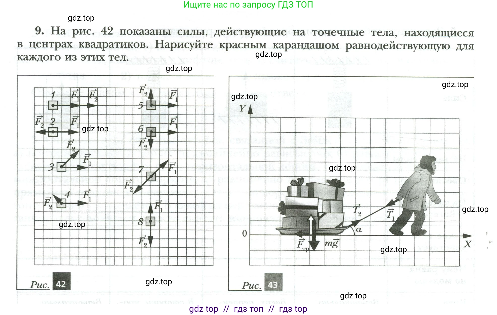 Физика, 9 класс рабочая тетрадь, авторы: Грачев Александр Васильевич, Погожев Владимир Александрович, Боков Павел Юрьевич, Вишнякова Екатерина Анатольевна, издательство Просвещение, Москва, 2021, Часть 1, страница 56, номер 9, Условие