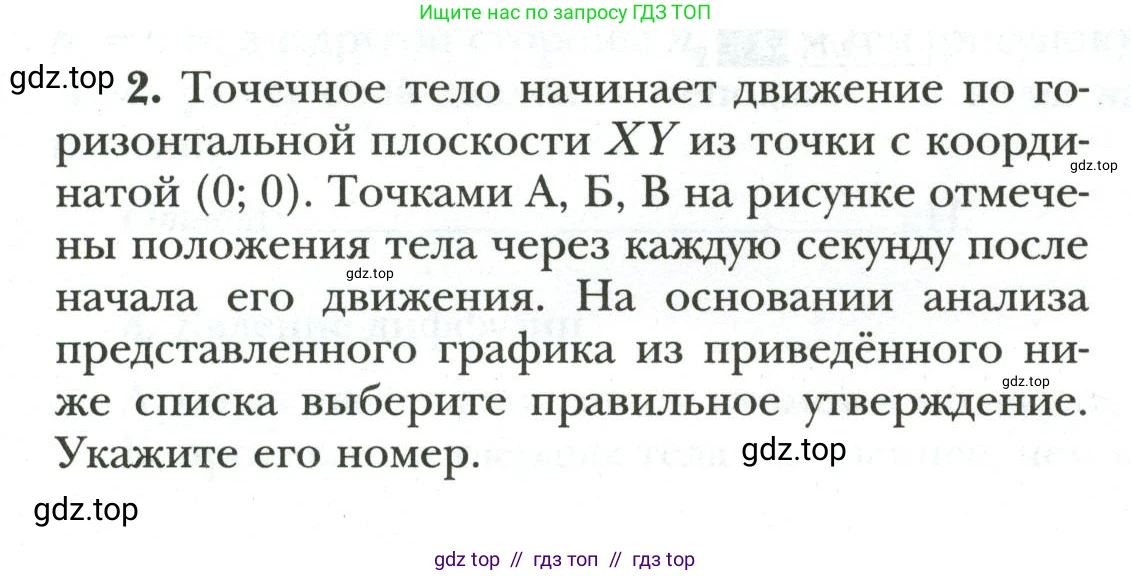 Физика, 9 класс рабочая тетрадь, авторы: Грачев Александр Васильевич, Погожев Владимир Александрович, Боков Павел Юрьевич, Вишнякова Екатерина Анатольевна, издательство Просвещение, Москва, 2021, Часть 3, страница 77, номер 2, Условие