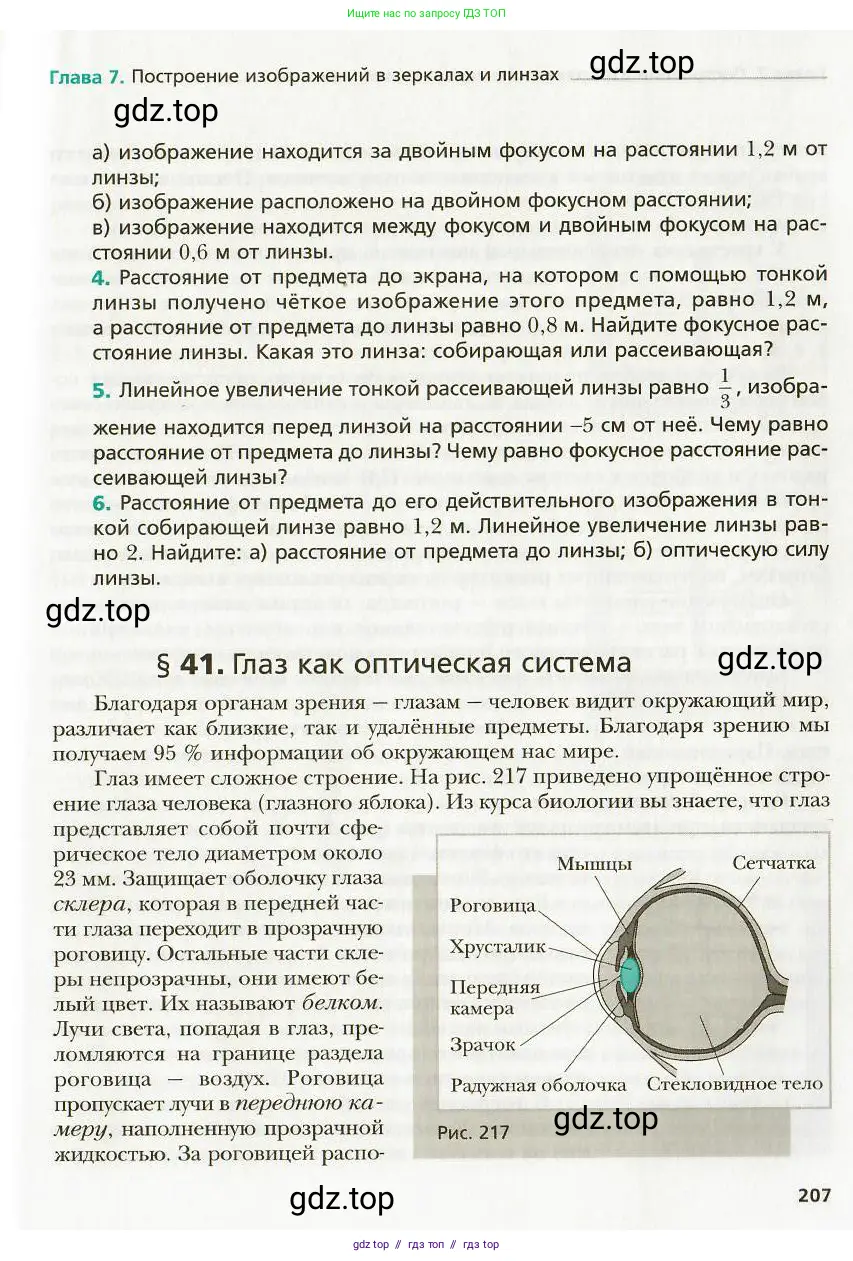 Физика, 9 класс Учебник, авторы: Хижнякова Людмила Степановна, Синявина Анна Афанасьевна, издательство Вентана-граф, Москва, 2012, серого цвета, страница 207