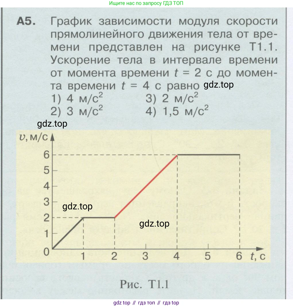 Физика, 9 класс Учебник, автор: Кабардин Олег Фёдорович, издательство Просвещение, Москва, 2014, радужного цвета, страница 32, номер А5, Условие
