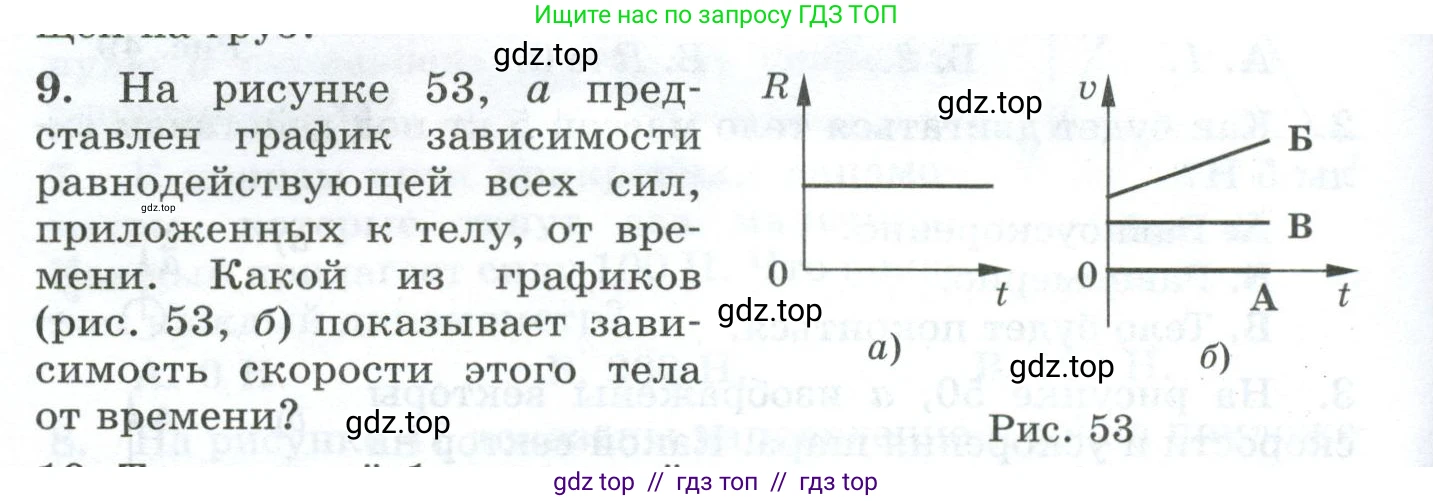 Физика, 9 класс Дидактические материалы, авторы: Марон Абрам Евсеевич, Марон Евгений Абрамович, издательство Просвещение, Москва, 2022, белого цвета, страница 34, номер 9, Условие