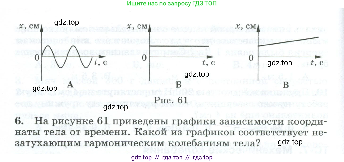 Физика, 9 класс Дидактические материалы, авторы: Марон Абрам Евсеевич, Марон Евгений Абрамович, издательство Просвещение, Москва, 2022, белого цвета, страница 42, номер 6, Условие