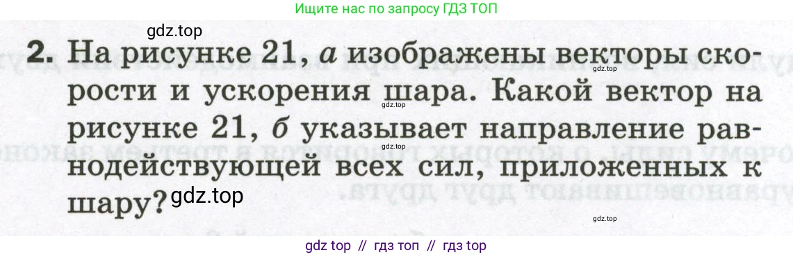 Физика, 9 класс Самостоятельные и контрольные работы, авторы: Марон Абрам Евсеевич, Марон Евгений Абрамович, издательство Просвещение, Москва, 2021, белого цвета, страница 15, номер 2, Условие