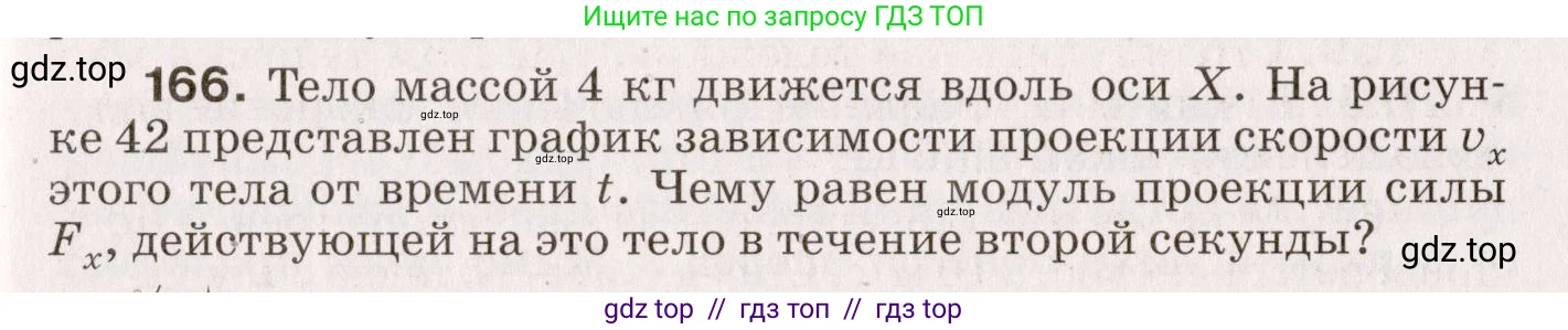 Физика, 9 класс Сборник вопросов и задач, авторы: Марон Абрам Евсеевич, Марон Евгений Абрамович, Позойский Семён Вениаминович, издательство Просвещение, Москва, 2022, белого цвета, страница 31, номер 166, Условие