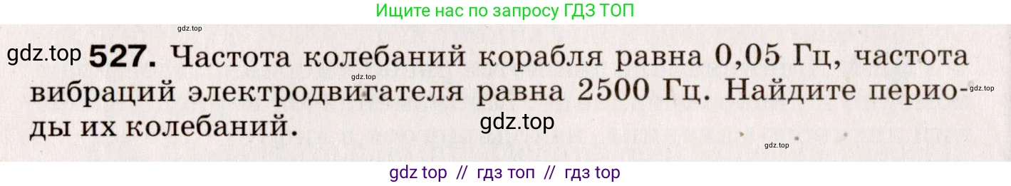 Физика, 9 класс Сборник вопросов и задач, авторы: Марон Абрам Евсеевич, Марон Евгений Абрамович, Позойский Семён Вениаминович, издательство Просвещение, Москва, 2022, белого цвета, страница 80, номер 527, Условие