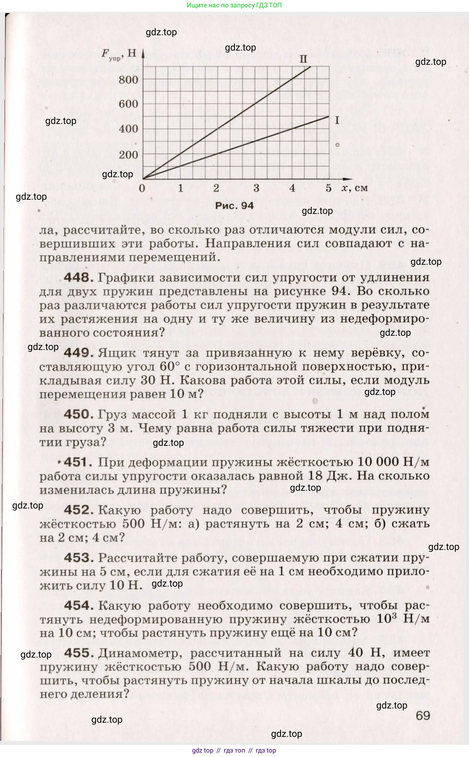 Физика, 9 класс Сборник вопросов и задач, авторы: Марон Абрам Евсеевич, Марон Евгений Абрамович, Позойский Семён Вениаминович, издательство Просвещение, Москва, 2022, белого цвета, страница 16, номер 69, Условие