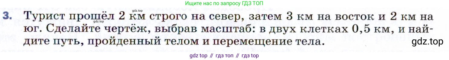 ГДЗ Физика, 9 класс Учебник, авторы: Пёрышкин И М, Гутник Елена Моисеевна, Иванов Александр Иванович, Петрова Мария Арсеньевна, издательство Просвещение, Москва, 2021 - 2022, страница 11, номер 3, Условие