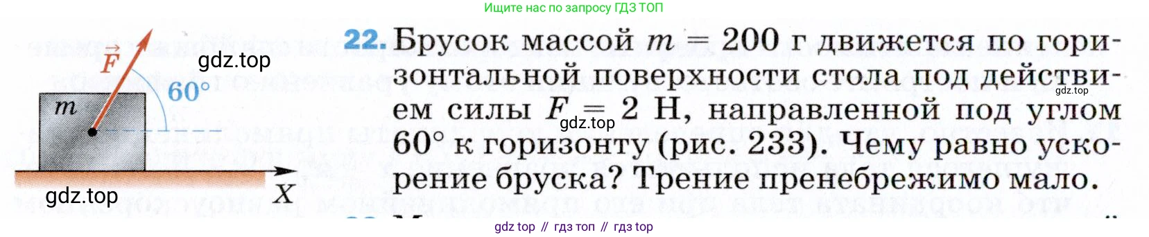ГДЗ Физика, 9 класс Учебник, авторы: Пёрышкин И М, Гутник Елена Моисеевна, Иванов Александр Иванович, Петрова Мария Арсеньевна, издательство Просвещение, Москва, 2021 - 2022, страница 338, номер 22, Условие