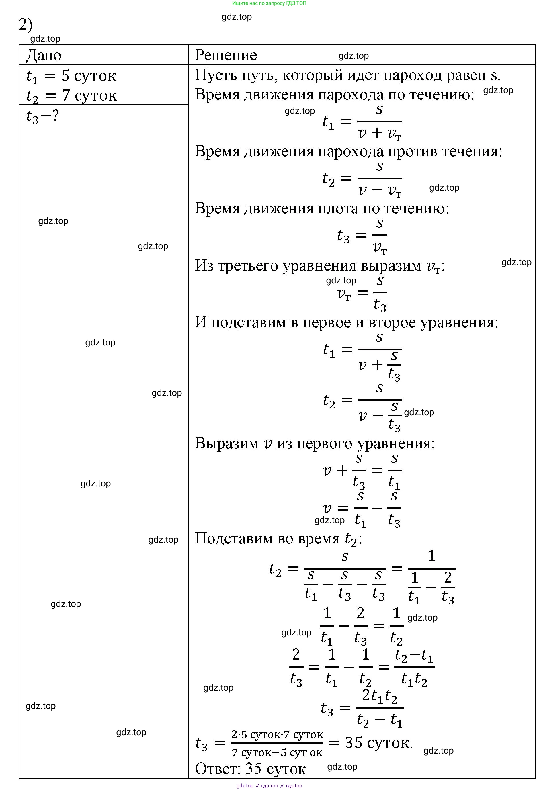 ГДЗ Физика, 9 класс Учебник, авторы: Пёрышкин И М, Гутник Елена Моисеевна, Иванов Александр Иванович, Петрова Мария Арсеньевна, издательство Просвещение, Москва, 2021 - 2022, страница 40, номер 2, Решение