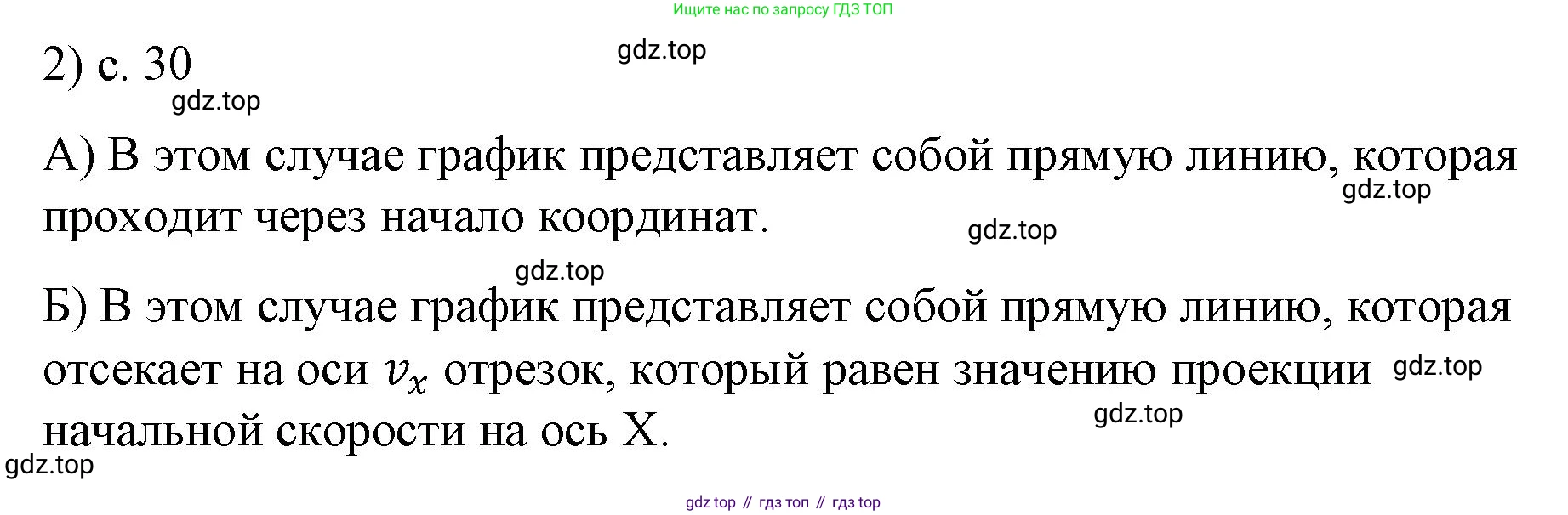 ГДЗ Физика, 9 класс Учебник, авторы: Пёрышкин И М, Гутник Елена Моисеевна, Иванов Александр Иванович, Петрова Мария Арсеньевна, издательство Просвещение, Москва, 2023, белого цвета, страница 30, номер 2, Решение