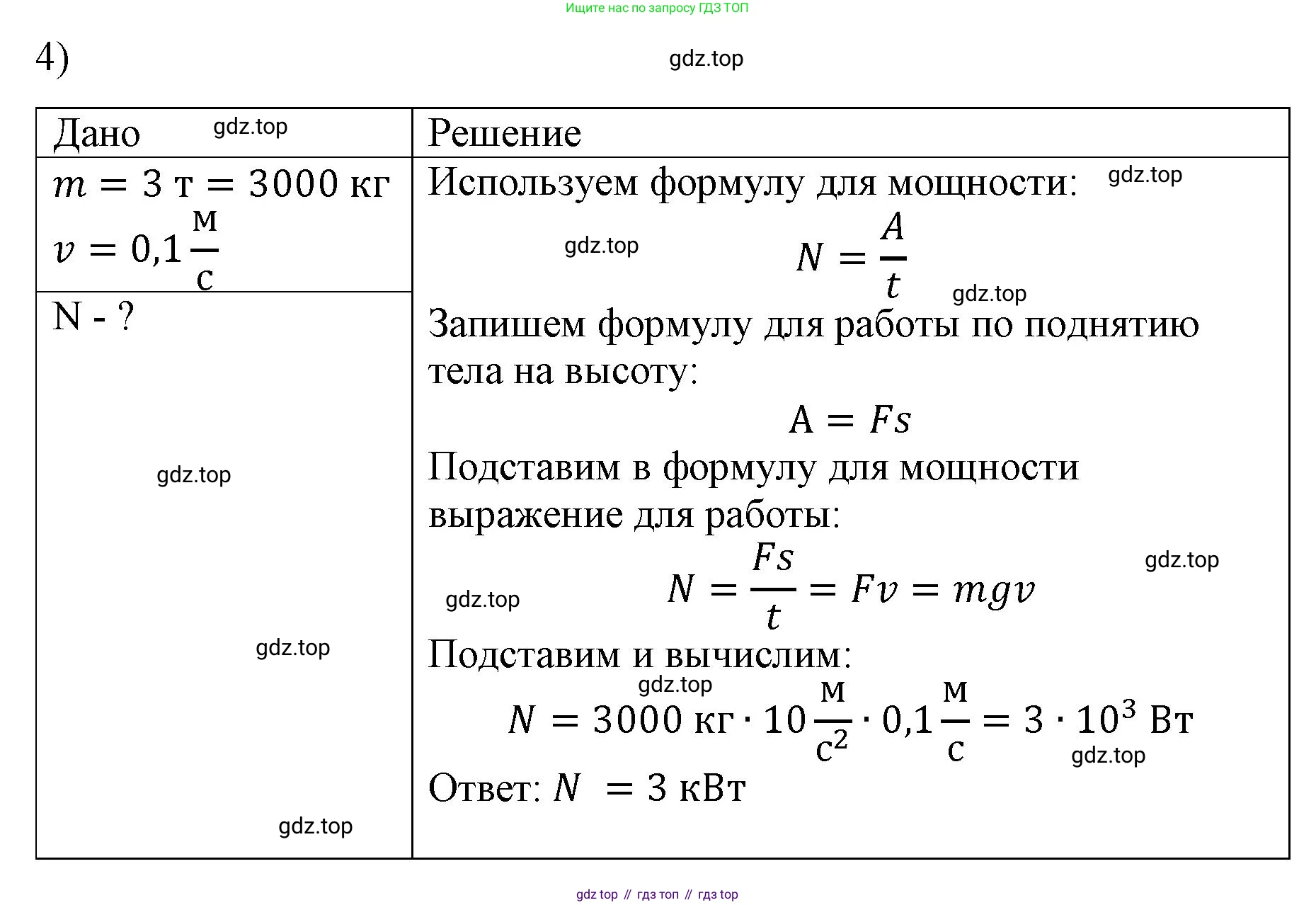 Физика, 9 класс Учебник, авторы: Пёрышкин И М, Гутник Елена Моисеевна, Иванов Александр Иванович, Петрова Мария Арсеньевна, издательство Просвещение, Москва, 2023, белого цвета, страница 131, номер 4, Решение