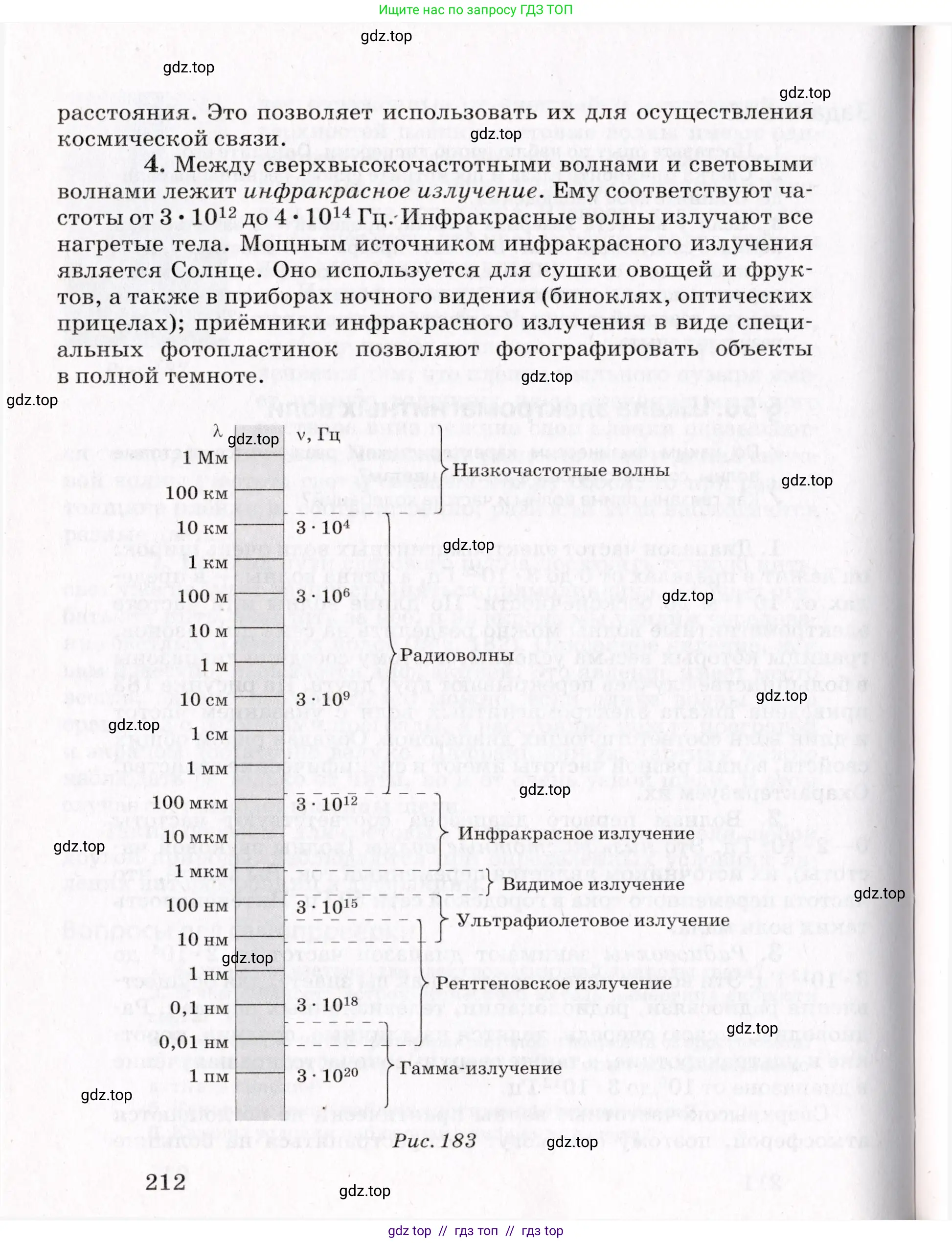 Физика, 9 класс Учебник, авторы: Пурышева Наталия Сергеевна, Важеевская Наталия Евгеньевна, Чаругин Виктор Максимович, издательство Просвещение, Москва, 2012, белого цвета, страница 212