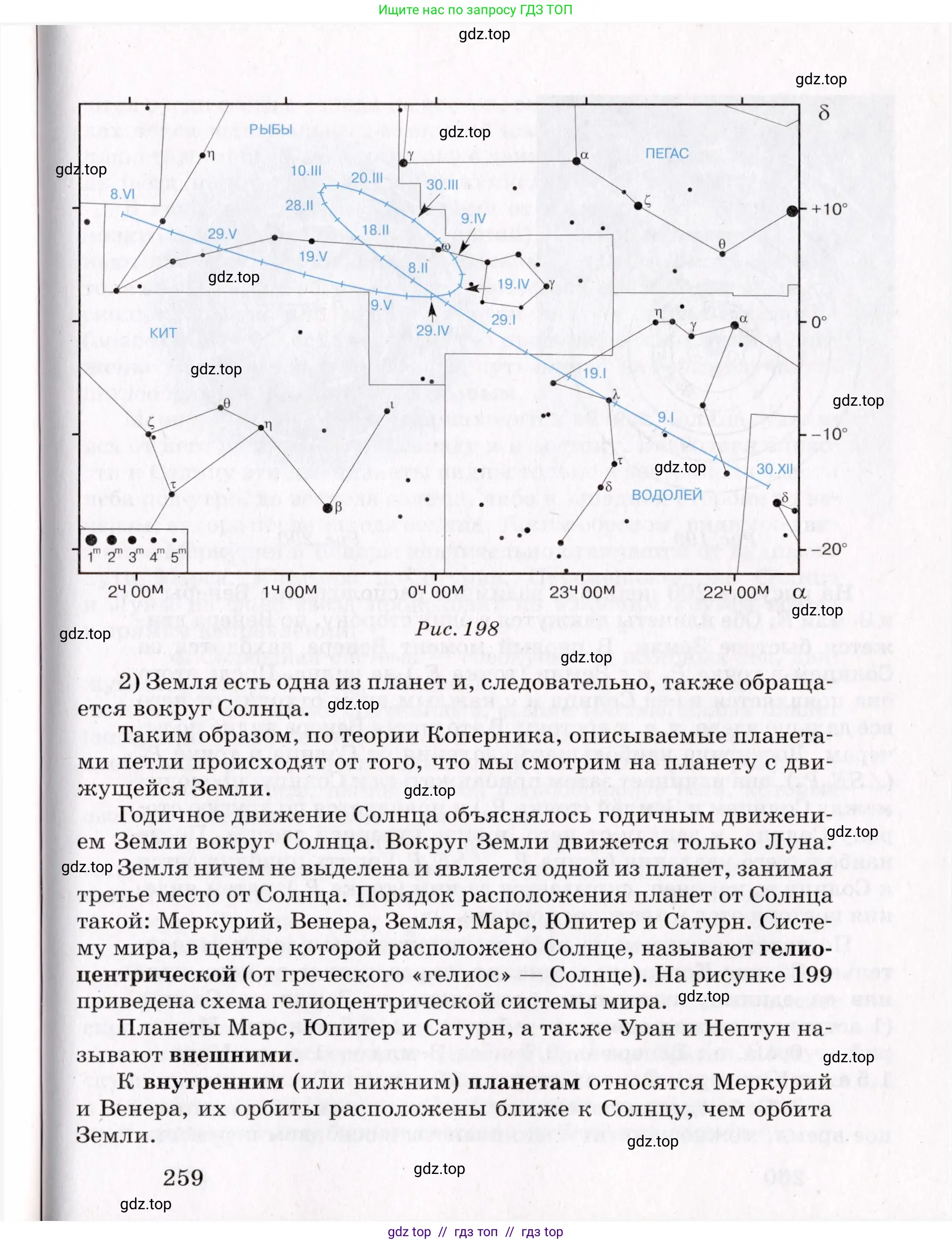 Физика, 9 класс Учебник, авторы: Пурышева Наталия Сергеевна, Важеевская Наталия Евгеньевна, Чаругин Виктор Максимович, издательство Просвещение, Москва, 2012, белого цвета, страница 259