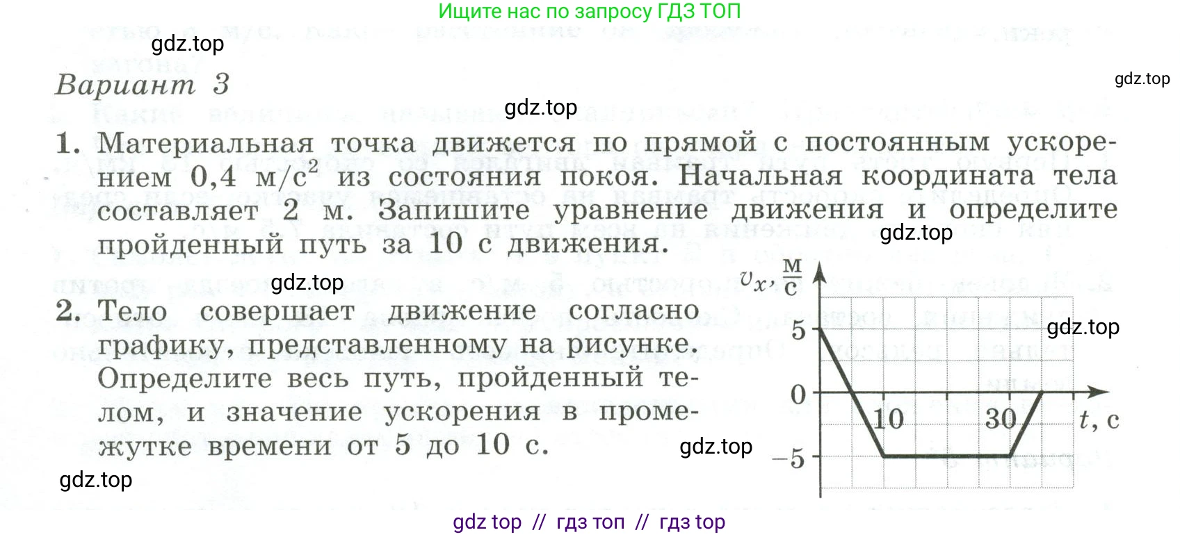 Физика, 10 класс Самостоятельные и контрольные работы, авторы: Ерюткин Евгений Сергеевич, Ерюткина Светлана Григорьевна, издательство Просвещение, Москва, 2018, оранжевого цвета, страница 10, Условие