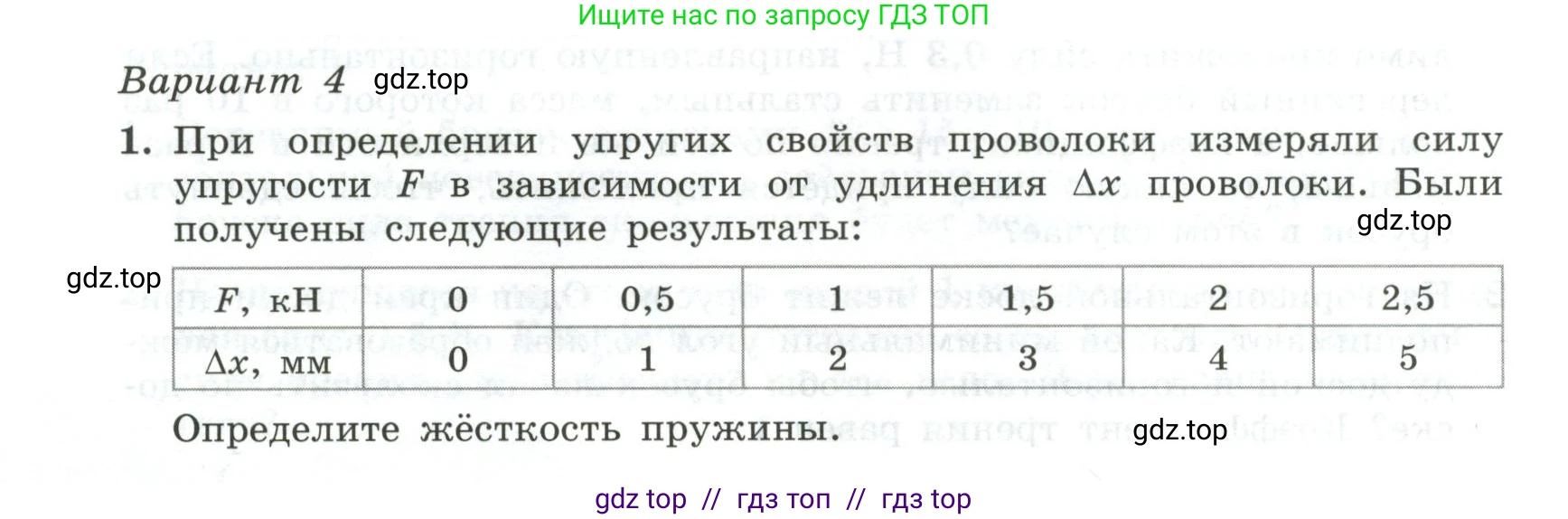 Физика, 10 класс Самостоятельные и контрольные работы, авторы: Ерюткин Евгений Сергеевич, Ерюткина Светлана Григорьевна, издательство Просвещение, Москва, 2018, оранжевого цвета, страница 30, Условие