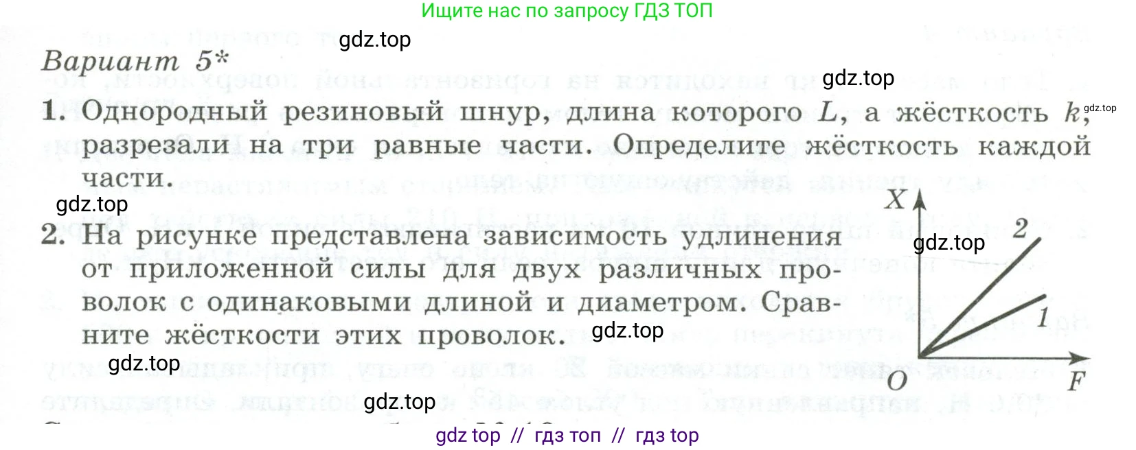 Физика, 10 класс Самостоятельные и контрольные работы, авторы: Ерюткин Евгений Сергеевич, Ерюткина Светлана Григорьевна, издательство Просвещение, Москва, 2018, оранжевого цвета, страница 31, Условие