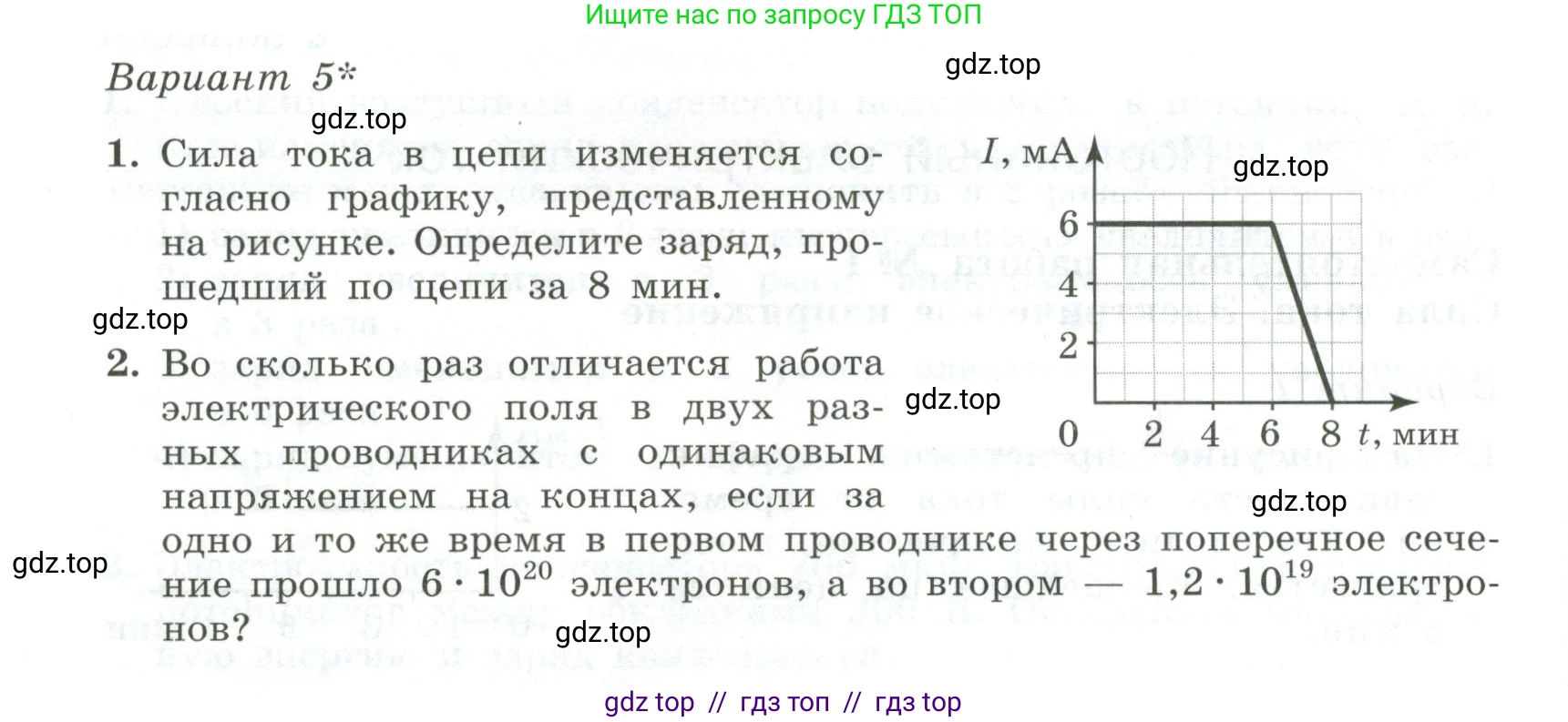 Физика, 10 класс Самостоятельные и контрольные работы, авторы: Ерюткин Евгений Сергеевич, Ерюткина Светлана Григорьевна, издательство Просвещение, Москва, 2018, оранжевого цвета, страница 72, Условие