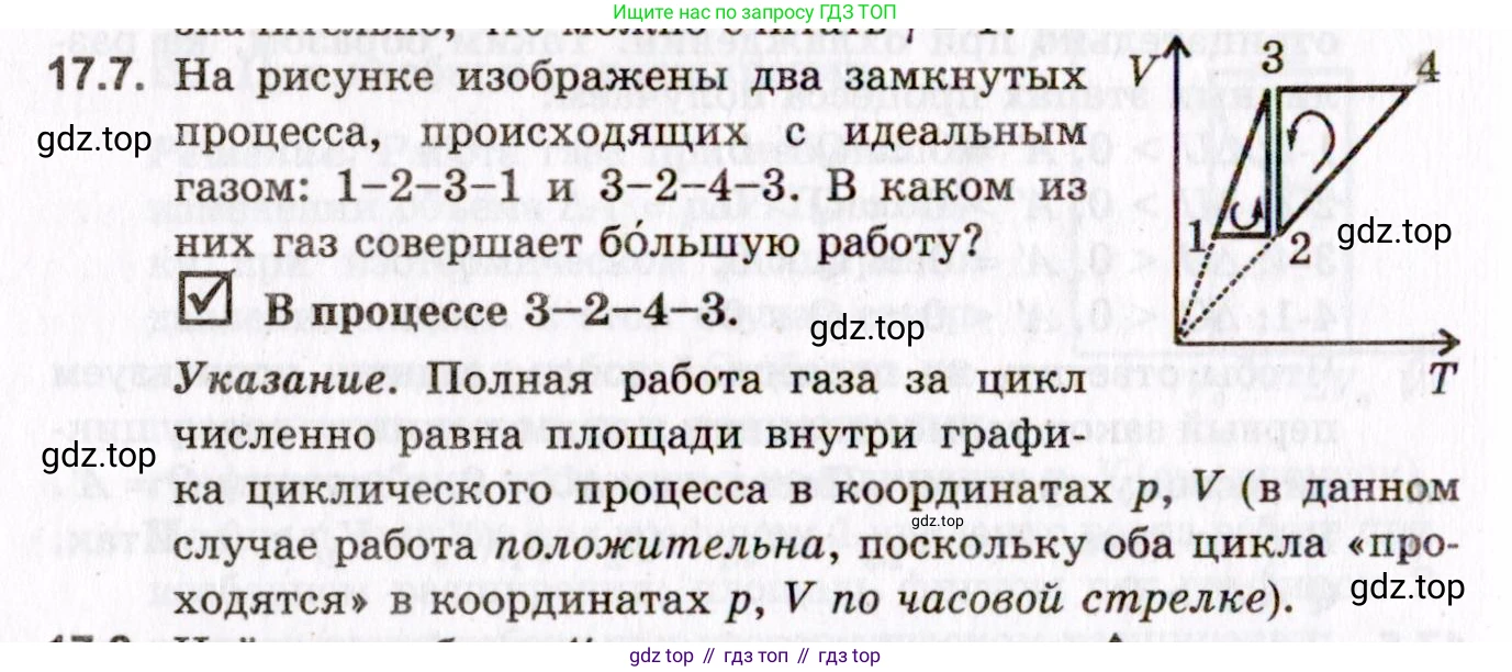 ГДЗ Физика, 10-11 класс Задачник, авторы: Гельфгат Илья Маркович, Генденштейн Лев Элевич, Кирик Леонид Анатольевич, издательство Илекса, Москва, 2008, красного цвета, страница 128, номер 17.7, Условие