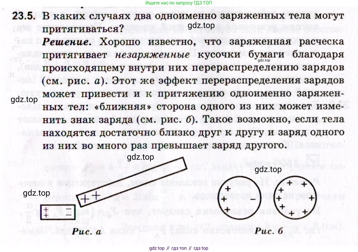 ГДЗ Физика, 10-11 класс Задачник, авторы: Гельфгат Илья Маркович, Генденштейн Лев Элевич, Кирик Леонид Анатольевич, издательство Илекса, Москва, 2008, красного цвета, страница 165, номер 23.5, Условие