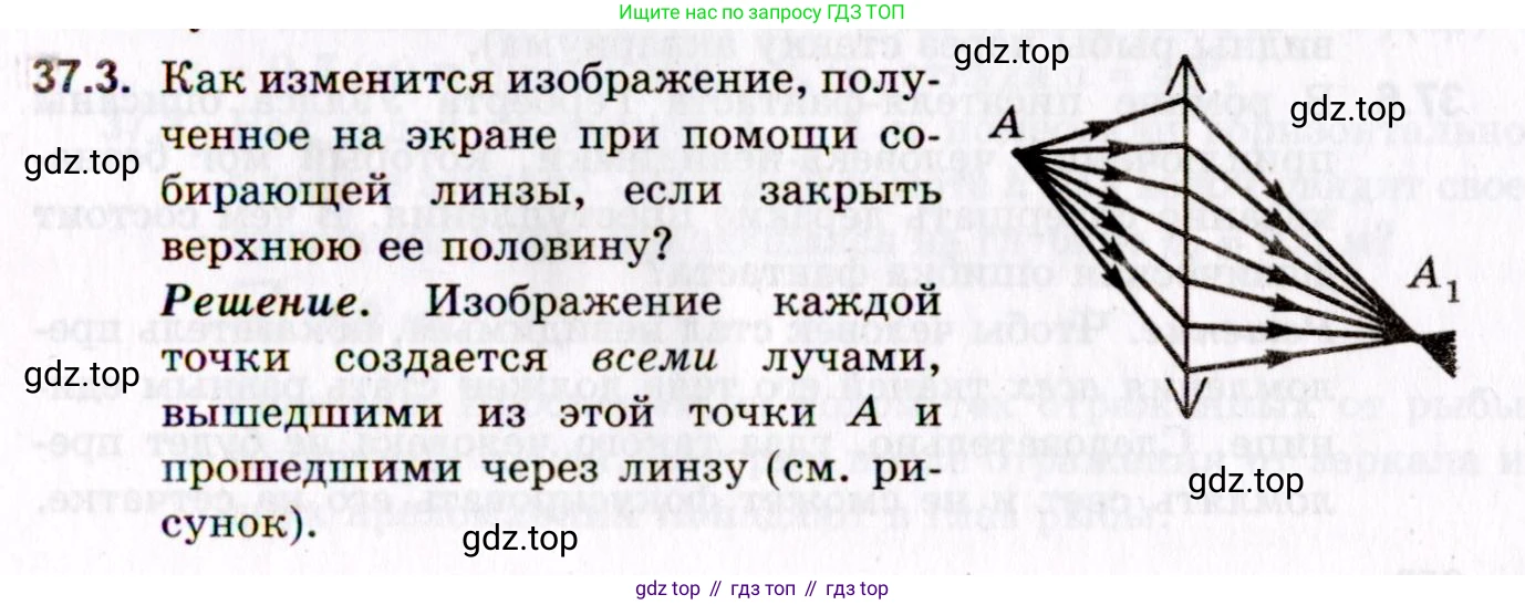 ГДЗ Физика, 10-11 класс Задачник, авторы: Гельфгат Илья Маркович, Генденштейн Лев Элевич, Кирик Леонид Анатольевич, издательство Илекса, Москва, 2008, красного цвета, страница 257, номер 37.3, Условие