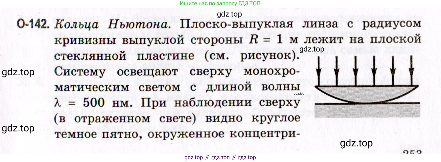 ГДЗ Физика, 10-11 класс Задачник, авторы: Гельфгат Илья Маркович, Генденштейн Лев Элевич, Кирик Леонид Анатольевич, издательство Илекса, Москва, 2008, красного цвета, страница 253, номер 142, Условие