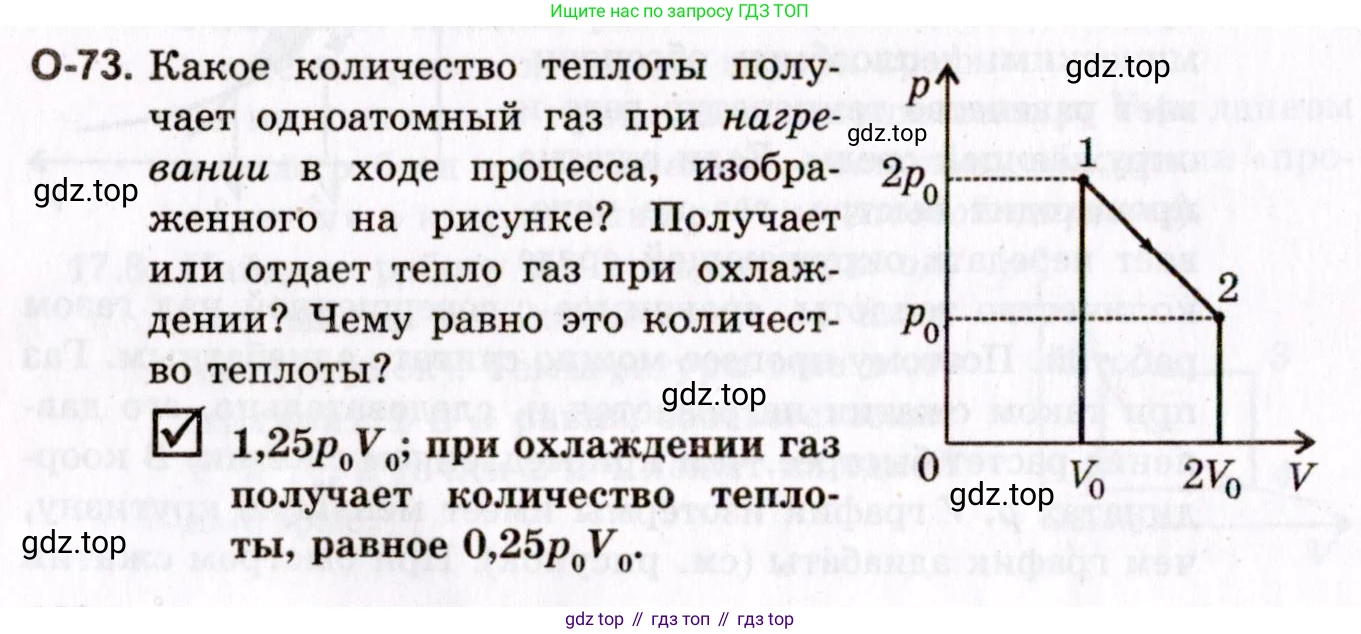 ГДЗ Физика, 10-11 класс Задачник, авторы: Гельфгат Илья Маркович, Генденштейн Лев Элевич, Кирик Леонид Анатольевич, издательство Илекса, Москва, 2008, красного цвета, страница 130, номер 73, Условие
