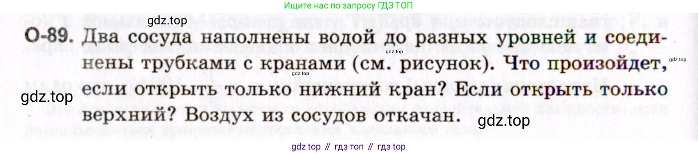 ГДЗ Физика, 10-11 класс Задачник, авторы: Гельфгат Илья Маркович, Генденштейн Лев Элевич, Кирик Леонид Анатольевич, издательство Илекса, Москва, 2008, красного цвета, страница 152, номер 89, Условие