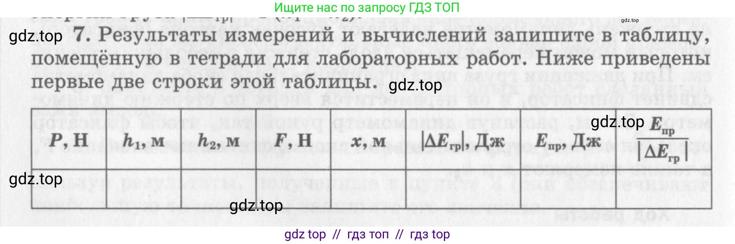 Физика, 10 класс Учебник, авторы: Генденштейн Лев Элевич, Дик Юрий Иванович, издательство Мнемозина, Москва, 2009, страница 352, номер 7, Условие