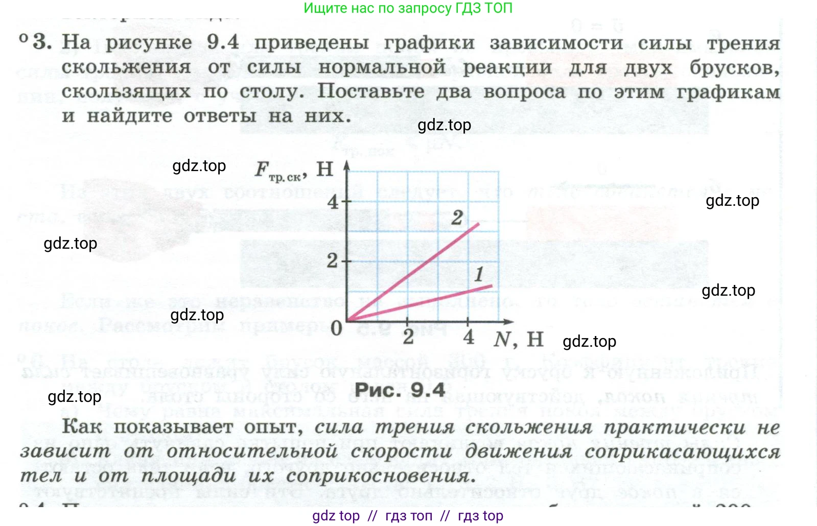 Физика, 10 класс Учебник, авторы: Генденштейн Лев Элевич, Булатова Альбина Александрова, Корнильев Игорь Николаевич, Кошкина Анжелика Васильевна, издательство Просвещение, Москва, 2019, бирюзового цвета, Часть 1, страница 99, номер 3, Условие