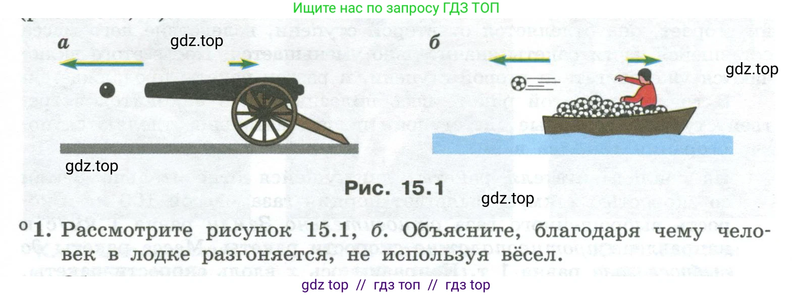 Физика, 10 класс Учебник, авторы: Генденштейн Лев Элевич, Булатова Альбина Александрова, Корнильев Игорь Николаевич, Кошкина Анжелика Васильевна, издательство Просвещение, Москва, 2019, бирюзового цвета, Часть 1, страница 151, номер 1, Условие