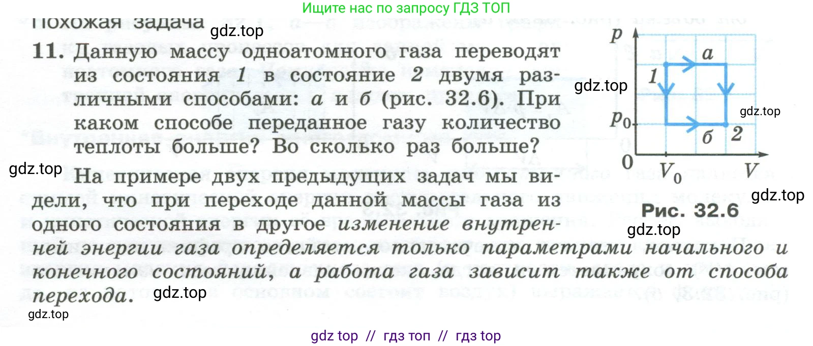 Физика, 10 класс Учебник, авторы: Генденштейн Лев Элевич, Булатова Альбина Александрова, Корнильев Игорь Николаевич, Кошкина Анжелика Васильевна, издательство Просвещение, Москва, 2019, бирюзового цвета, Часть 2, страница 64, номер 11, Условие