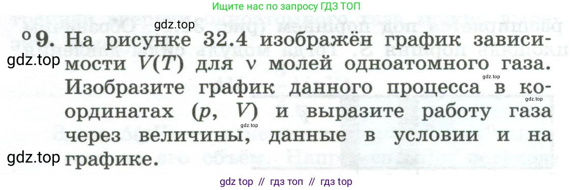 Физика, 10 класс Учебник, авторы: Генденштейн Лев Элевич, Булатова Альбина Александрова, Корнильев Игорь Николаевич, Кошкина Анжелика Васильевна, издательство Просвещение, Москва, 2019, бирюзового цвета, Часть 2, страница 64, номер 9, Условие