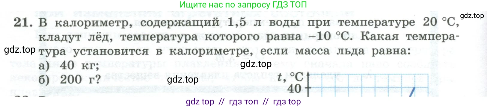 Физика, 10 класс Учебник, авторы: Генденштейн Лев Элевич, Булатова Альбина Александрова, Корнильев Игорь Николаевич, Кошкина Анжелика Васильевна, издательство Просвещение, Москва, 2019, бирюзового цвета, Часть 2, страница 82, номер 21, Условие