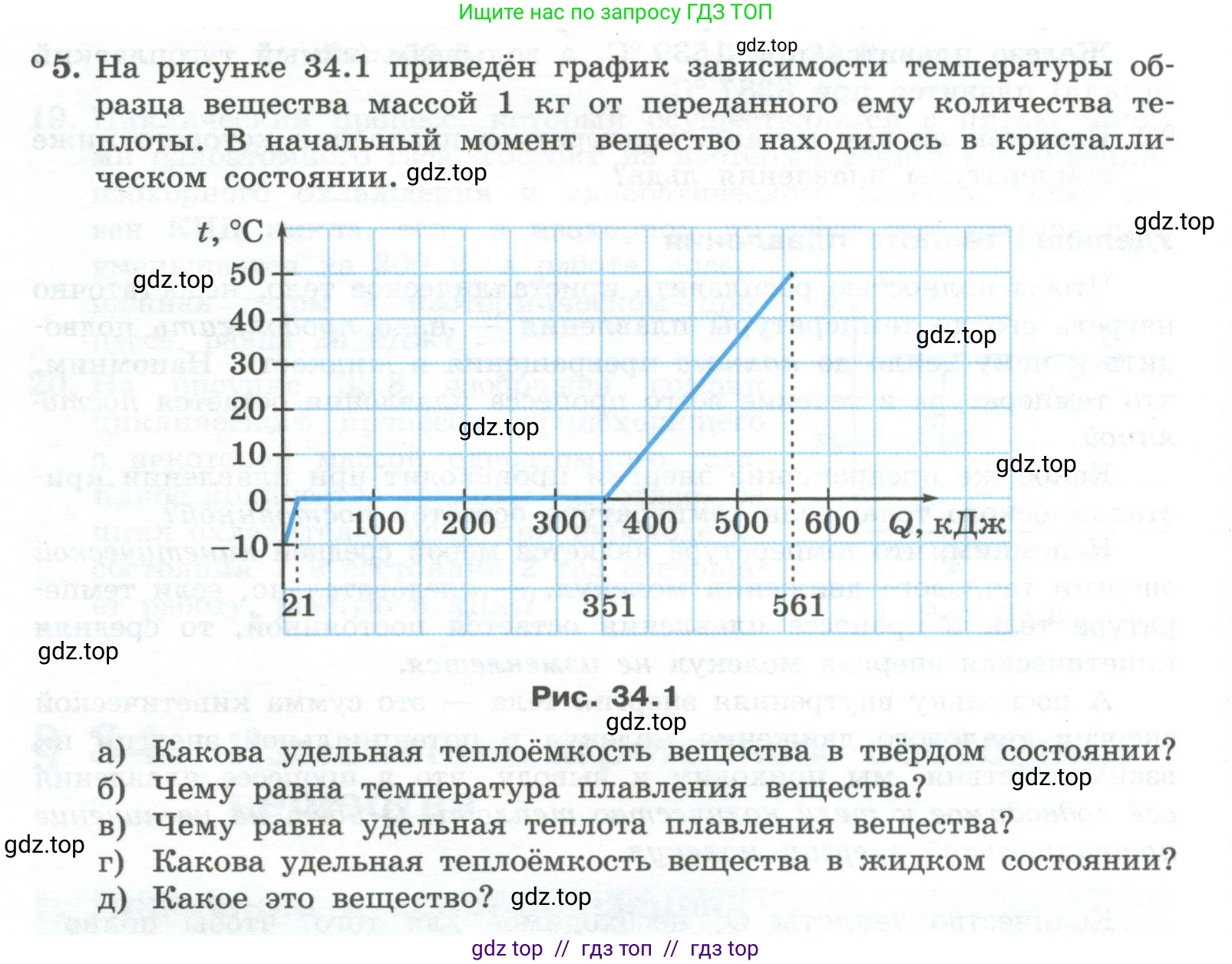 Физика, 10 класс Учебник, авторы: Генденштейн Лев Элевич, Булатова Альбина Александрова, Корнильев Игорь Николаевич, Кошкина Анжелика Васильевна, издательство Просвещение, Москва, 2019, бирюзового цвета, Часть 2, страница 78, номер 5, Условие