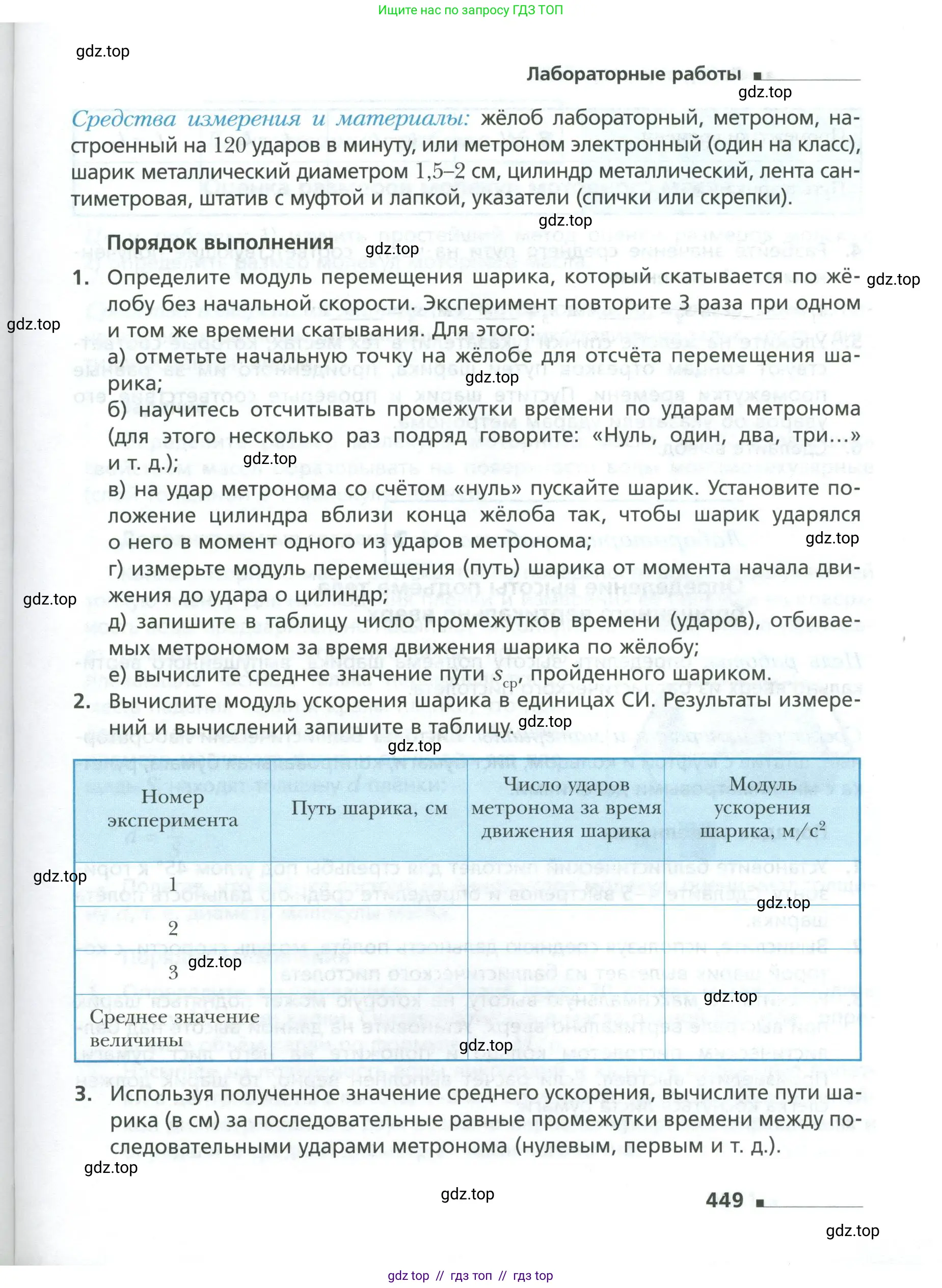 Физика, 10 класс Учебник, авторы: Грачев Александр Васильевич, Погожев Владимир Александрович, Салецкий Александр Михайлович, Боков Павел Юрьевич, издательство Просвещение, Москва, 2011, бирюзового цвета, страница 449