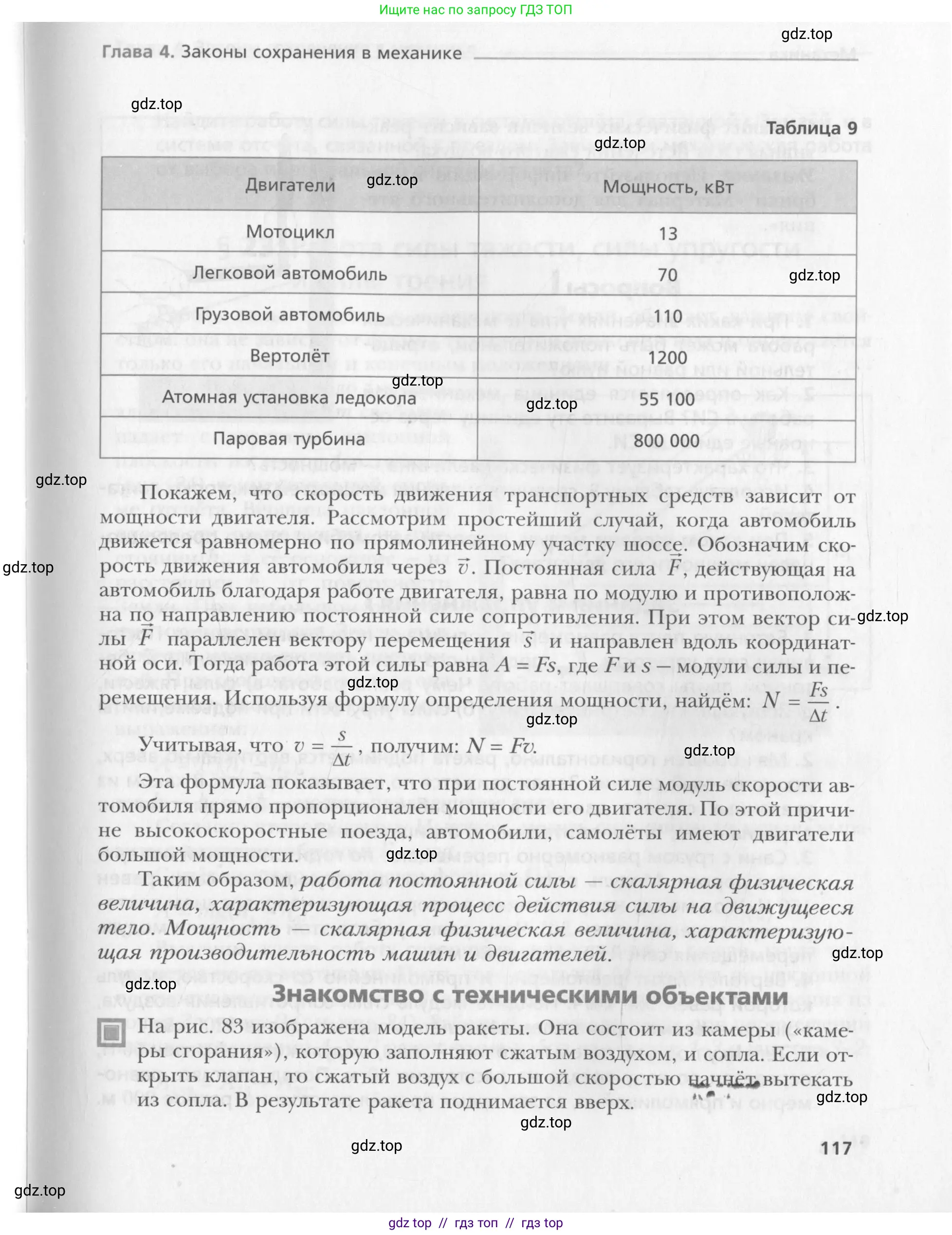 Физика, 10 класс Учебник, авторы: Хижнякова Людмила Степановна, Синявина Анна Афанасьевна, Холина Светлана Александровна, Кудрявцев Василий Владимирович, издательство Вентана-граф, Москва, 2014, страница 117