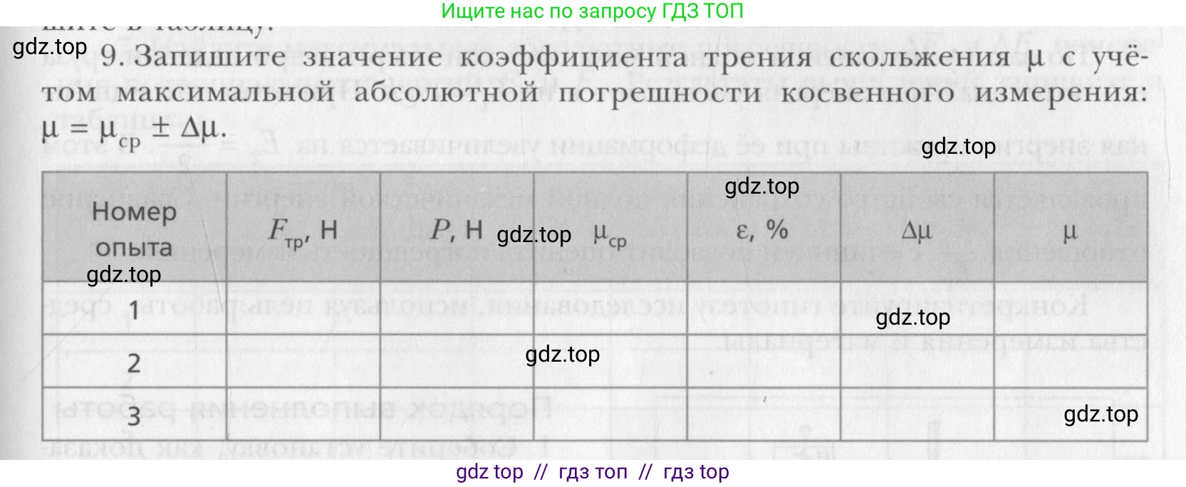 Физика, 10 класс Учебник, авторы: Хижнякова Людмила Степановна, Синявина Анна Афанасьевна, Холина Светлана Александровна, Кудрявцев Василий Владимирович, издательство Вентана-граф, Москва, 2014, страница 359, номер 9, Условие