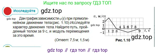 Физика, 10 класс Учебник, авторы: Кронгарт Борис Аркадьевич, Казахбаева Данагуль Мукажановна, Имамбеков Онласын, Кыстаубаев Талгат Зайнулланович, издательство Мектеп, Алматы, 2019, белого цвета, Часть 1, страница 16, Условие