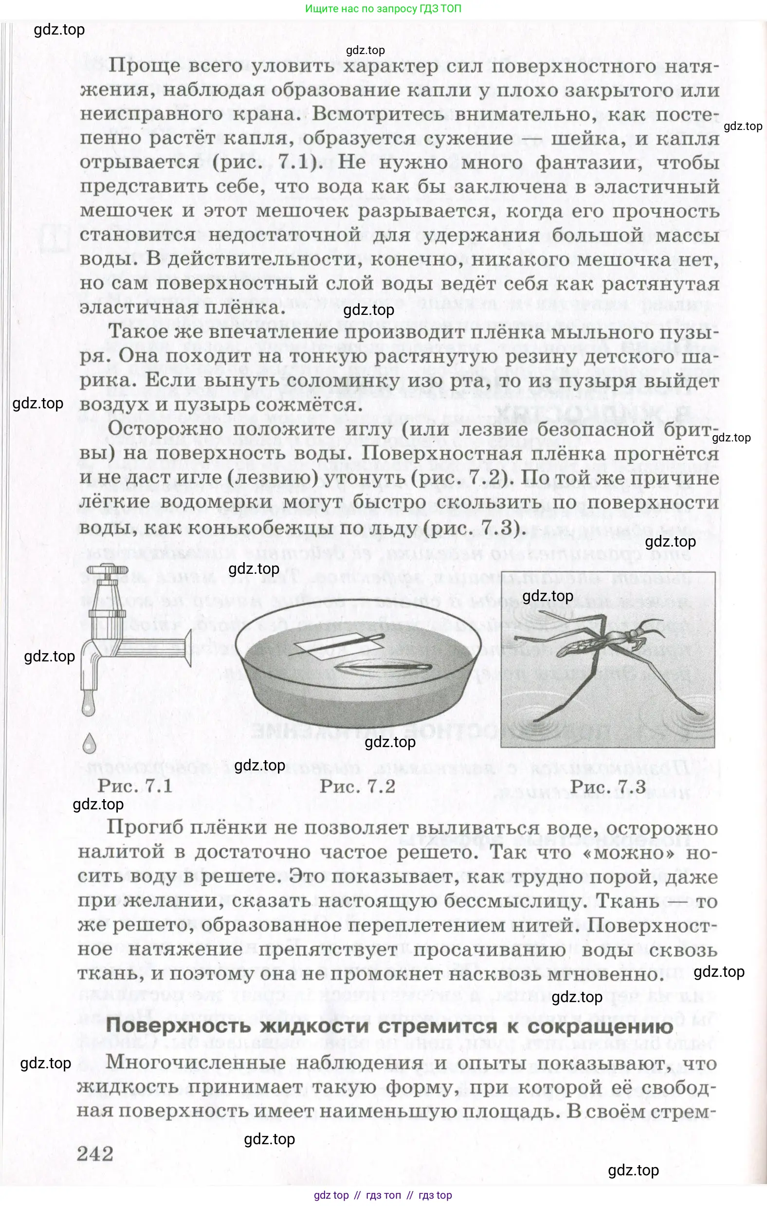 Физика, 10 класс Учебник, авторы: Мякишев Генадий Яковлевич, Синяков Арон Залманович, издательство Просвещение, Москва, 2021, зелёного цвета, страница 242