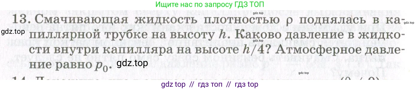 Физика, 10 класс Учебник, авторы: Мякишев Генадий Яковлевич, Синяков Арон Залманович, издательство Просвещение, Москва, 2021, зелёного цвета, страница 272, номер 13, Условие