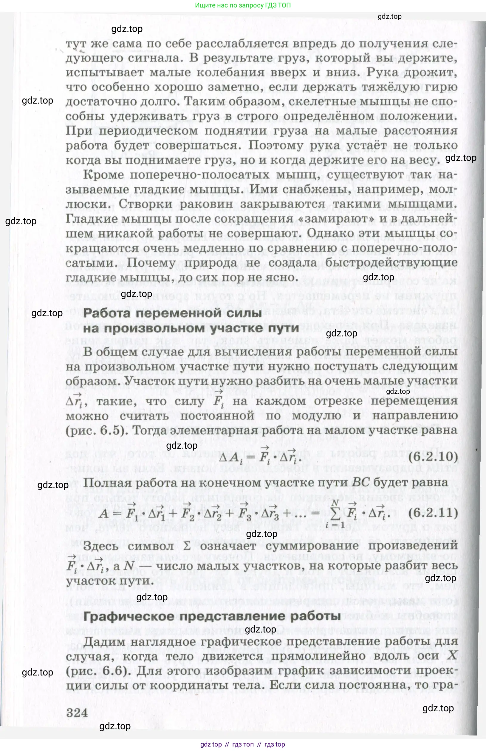 Физика, 10 класс Учебник, авторы: Мякишев Генадий Яковлевич, Синяков Арон Залманович, издательство Просвещение, Москва, 2021, белого цвета, страница 324