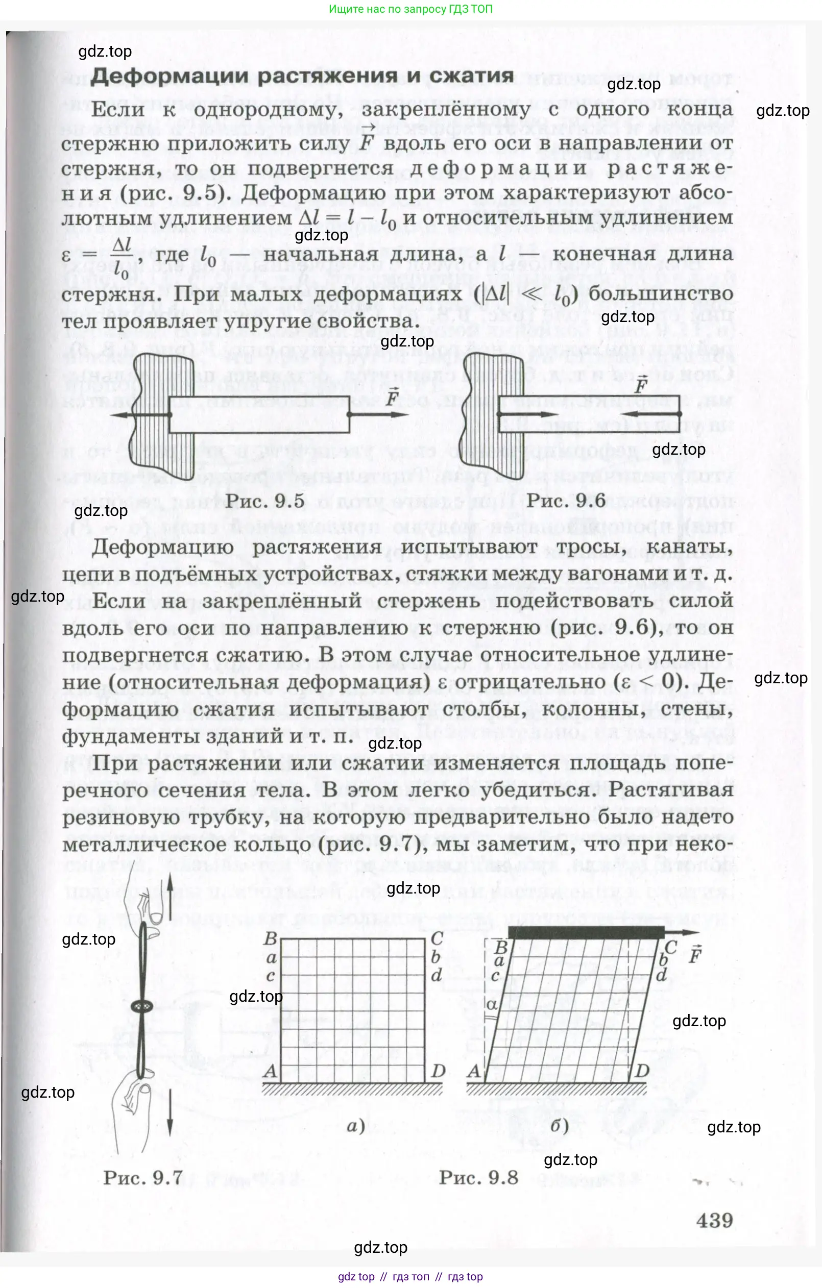 Физика, 10 класс Учебник, авторы: Мякишев Генадий Яковлевич, Синяков Арон Залманович, издательство Просвещение, Москва, 2021, белого цвета, страница 439