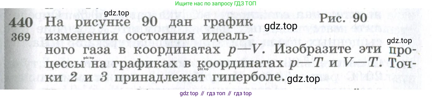 ГДЗ Физика, 10-11 класс Сборник задач, автор: Парфентьева Наталия Андреевна, издательство Просвещение, Москва, 2007, Часть 1, страница 61, номер 440, Условие