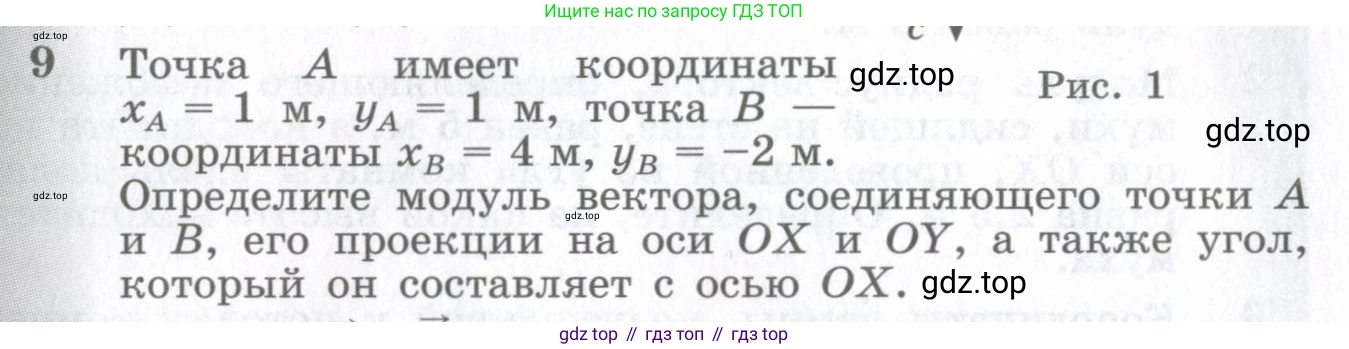 ГДЗ Физика, 10-11 класс Сборник задач, автор: Парфентьева Наталия Андреевна, издательство Просвещение, Москва, 2007, Часть 1, страница 6, номер 9, Условие