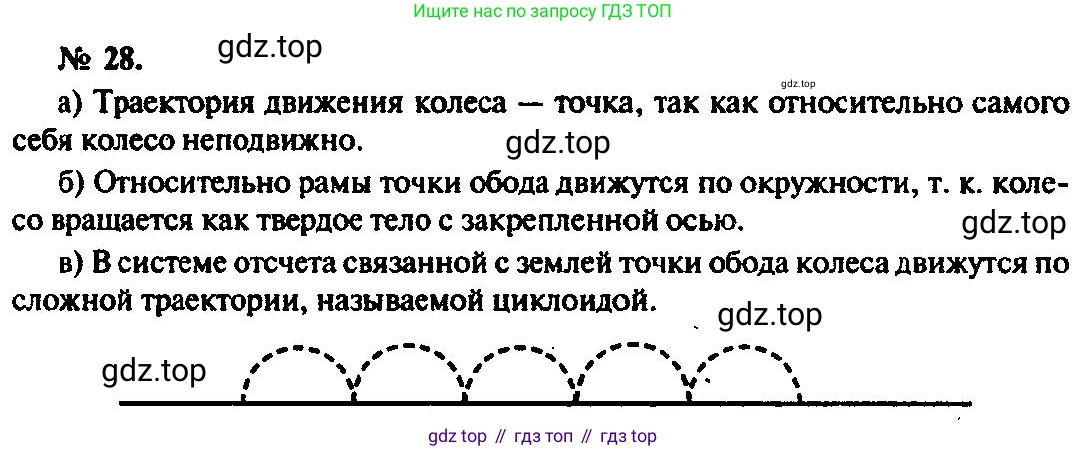 ГДЗ Физика, 10-11 класс Задачник, автор: Рымкевич Андрей Павлович, издательство Просвещение, Москва, 2016, белого цвета, страница 10, номер 28, Решение 3