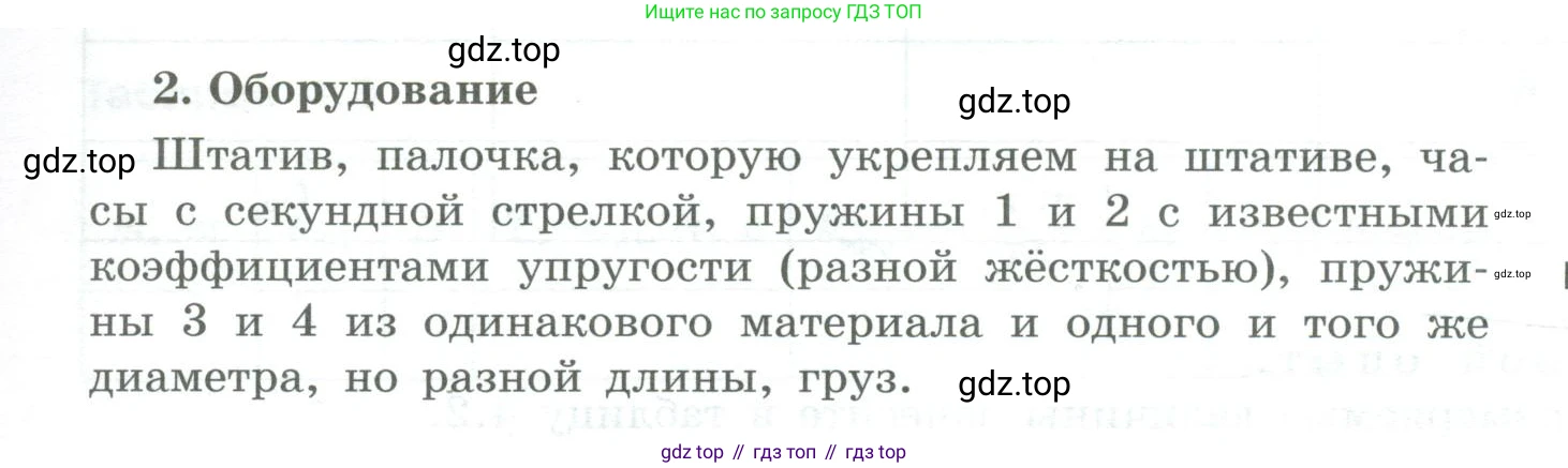 ГДЗ Физика, 11 класс Тетрадь для лабораторных работ, автор: Парфентьева Наталия Андреевна, издательство Просвещение, Москва, 2010, страница 23, номер 2, Условие